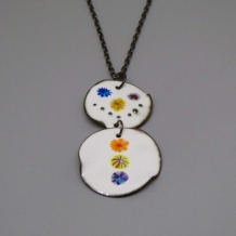 Snowman Pendant Necklace