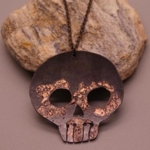 Sugar Skull Pendant Necklace