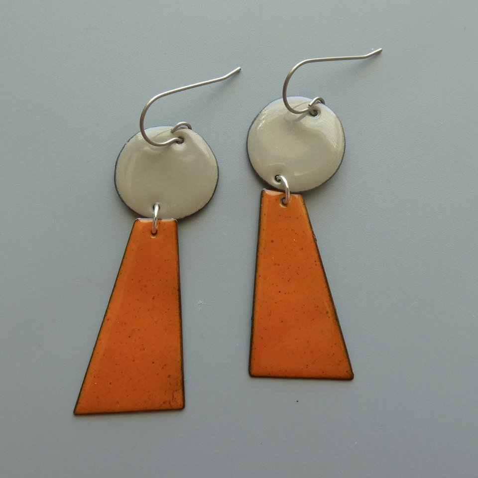 Colorful Abstract Earrings