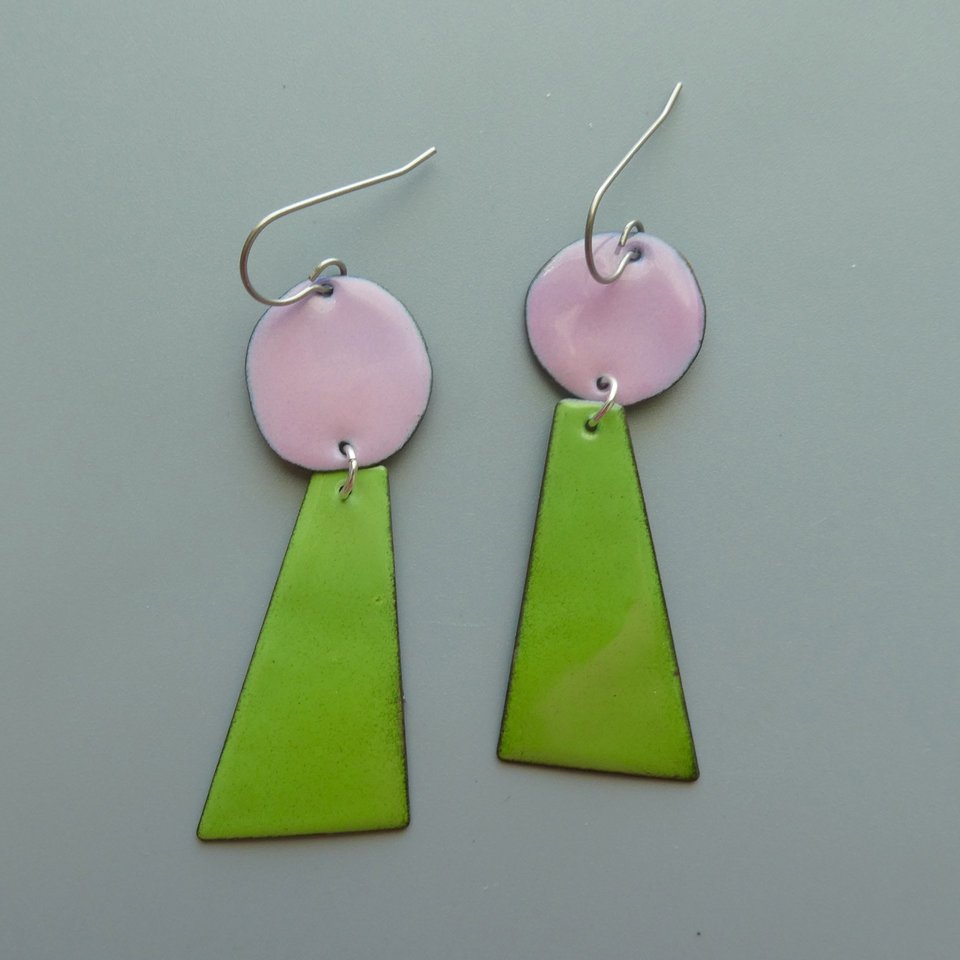 Colorful Abstract Earrings