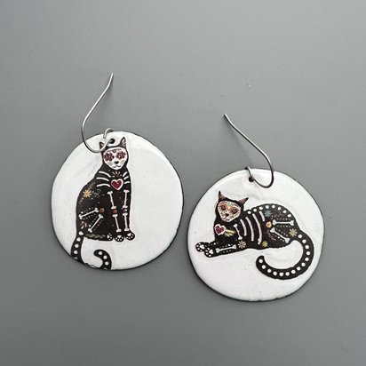 Sugar Skull Cats
