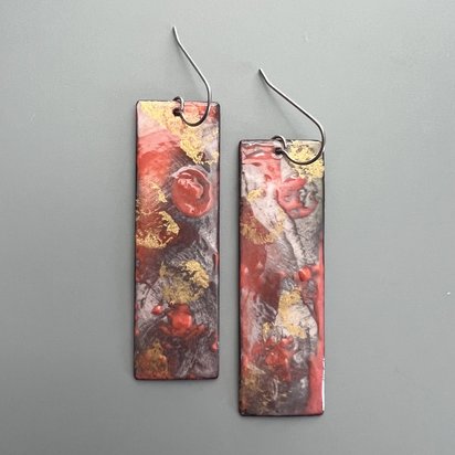 Colorful Abstract Earrings