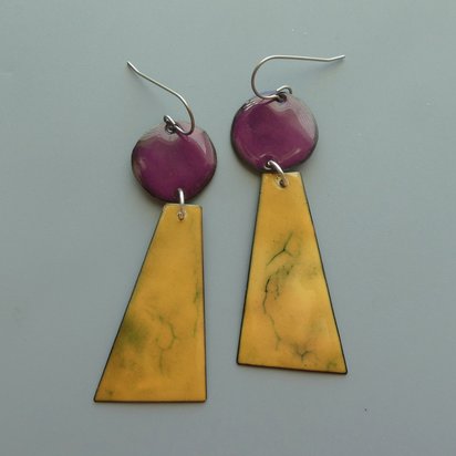 Colorful Abstract Earrings