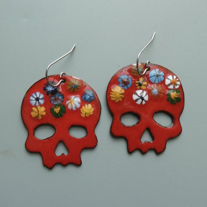 Sugar Skull Earrings